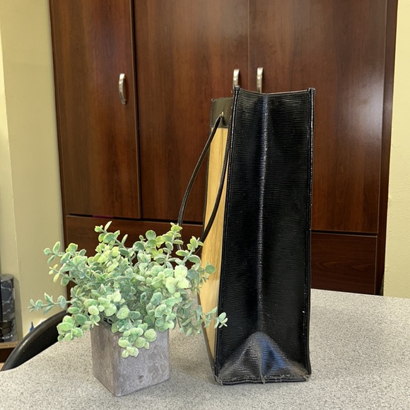 SUPER RARE VINTAGE 90s authentic LARGE Fendi embossed shopper tote OUTRAGEOUS - Picture 11 of 15